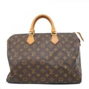 Louis Vuitton Vintage Pre-owned Tyg louis-vuitton-vskor Brown, Dam