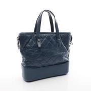 Chanel Vintage Pre-owned Laeder chanel-vskor Blue, Dam