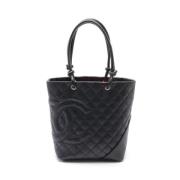 Chanel Vintage Pre-owned Laeder chanel-vskor Black, Dam