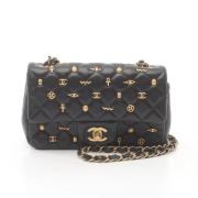 Chanel Vintage Pre-owned Laeder chanel-vskor Black, Dam