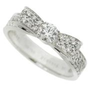 Chanel Vintage Pre-owned Metall ringar White, Dam