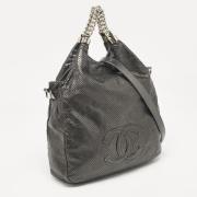 Chanel Vintage Pre-owned Laeder handvskor Gray, Dam