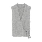 Gustav Wrapstickad Topp Tinaia Gray, Dam