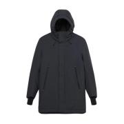 Krakatau Qm483 Parka Svart Jacka Black, Herr