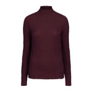 Dante 6 Texturerad Wineberry Mauve Topp Red, Dam