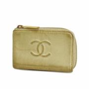 Chanel Vintage Pre-owned Laeder plnbcker Beige, Dam