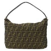 Fendi Vintage Pre-owned Nylon fendi-vskor Brown, Dam