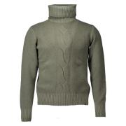 Paul & Shark Grön Turtle Neck Sweater Green, Herr