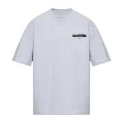 AllSaints T-shirt Redact Gray, Herr