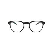 Mykita Stiliga Optiska Glasögon Idris Kollektion Black, Unisex