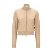 Courrèges Stiligt Sweatshirt för en Trendy Look Beige, Herr