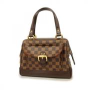 Louis Vuitton Vintage Pre-owned Tyg louis-vuitton-vskor Brown, Dam