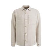 Cast Iron Strukturerad Overshirt Långärmad Regular Fit Gray, Herr