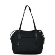 Gucci Vintage Pre-owned Canvas gucci-vskor Black, Dam