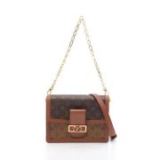 Louis Vuitton Vintage Pre-owned Canvas crossbodyvskor Brown, Dam