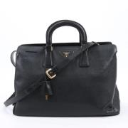 Prada Vintage Pre-owned Laeder handvskor Black, Dam