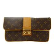 Louis Vuitton Vintage Pre-owned Tyg louis-vuitton-vskor Brown, Dam