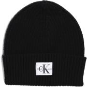 Calvin Klein Monogram Beanie Mössa Black, Dam