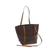 Louis Vuitton Vintage Pre-owned Canvas totevskor Brown, Dam