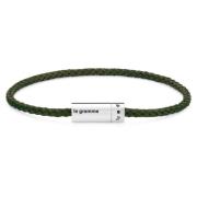 Le Gramme Nato khaki kabelarmband Gray, Unisex