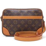 Louis Vuitton Vintage Pre-owned Canvas crossbodyvskor Brown, Dam