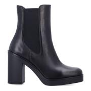 Stuart Weitzman Svart Stängd Chelsea Bootie Aw24 Black, Dam