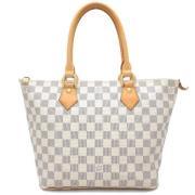 Louis Vuitton Vintage Pre-owned Canvas louis-vuitton-vskor Beige, Dam