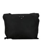 Prada Vintage Pre-owned Canvas prada-vskor Black, Dam