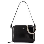 Courrèges Laeder handvskor Black, Dam