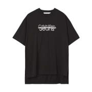 Calvin Klein Störd Logo Oversize T-shirt Black, Dam