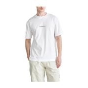 Calvin Klein Grid Monogram T-shirt White, Herr