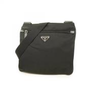 Prada Vintage Pre-owned Nylon prada-vskor Black, Dam