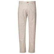 Hand Picked Beige Chino Byxor Mantova Stil Beige, Herr