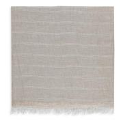 Antonelli Firenze Beige Fransar Halsduk för Kvinnor Beige, Dam