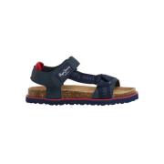 Pepe Jeans Blå Måndag Sandal för barn Blue, Herr