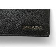 Prada Vintage Pre-owned Laeder plnbcker Black, Dam