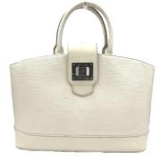 Louis Vuitton Vintage Pre-owned Laeder handvskor Beige, Dam