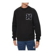 John Richmond Herr Sweatshirt Black, Herr