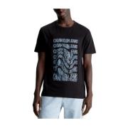 Calvin Klein Modern Sofistikerad Svart T-shirt Black, Herr