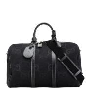 Gucci Vintage Pre-owned Canvas gucci-vskor Black, Dam