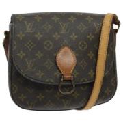 Louis Vuitton Vintage Pre-owned Canvas louis-vuitton-vskor Brown, Dam