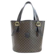 Celine Vintage Pre-owned Canvas celine-vskor Black, Dam