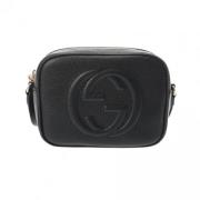 Gucci Vintage Pre-owned Laeder gucci-vskor Black, Dam