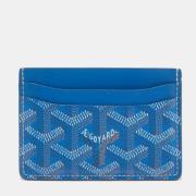 Goyard Vintage Pre-owned Belagd canvas plnbcker Blue, Herr