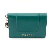 Bvlgari Vintage Pre-owned Laeder plnbcker Green, Dam