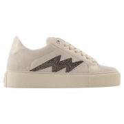 Zadig & Voltaire Laeder sneakers White, Dam