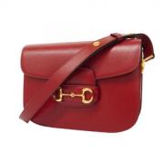 Gucci Vintage Pre-owned Laeder gucci-vskor Red, Dam