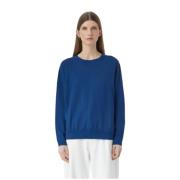 Closed Finstickad Jersey Topp Blue, Dam