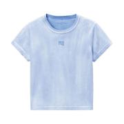 Alexander Wang Ljusblå T-shirts och Polos Blue, Dam