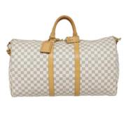 Louis Vuitton Vintage Pre-owned Canvas resvskor Beige, Dam